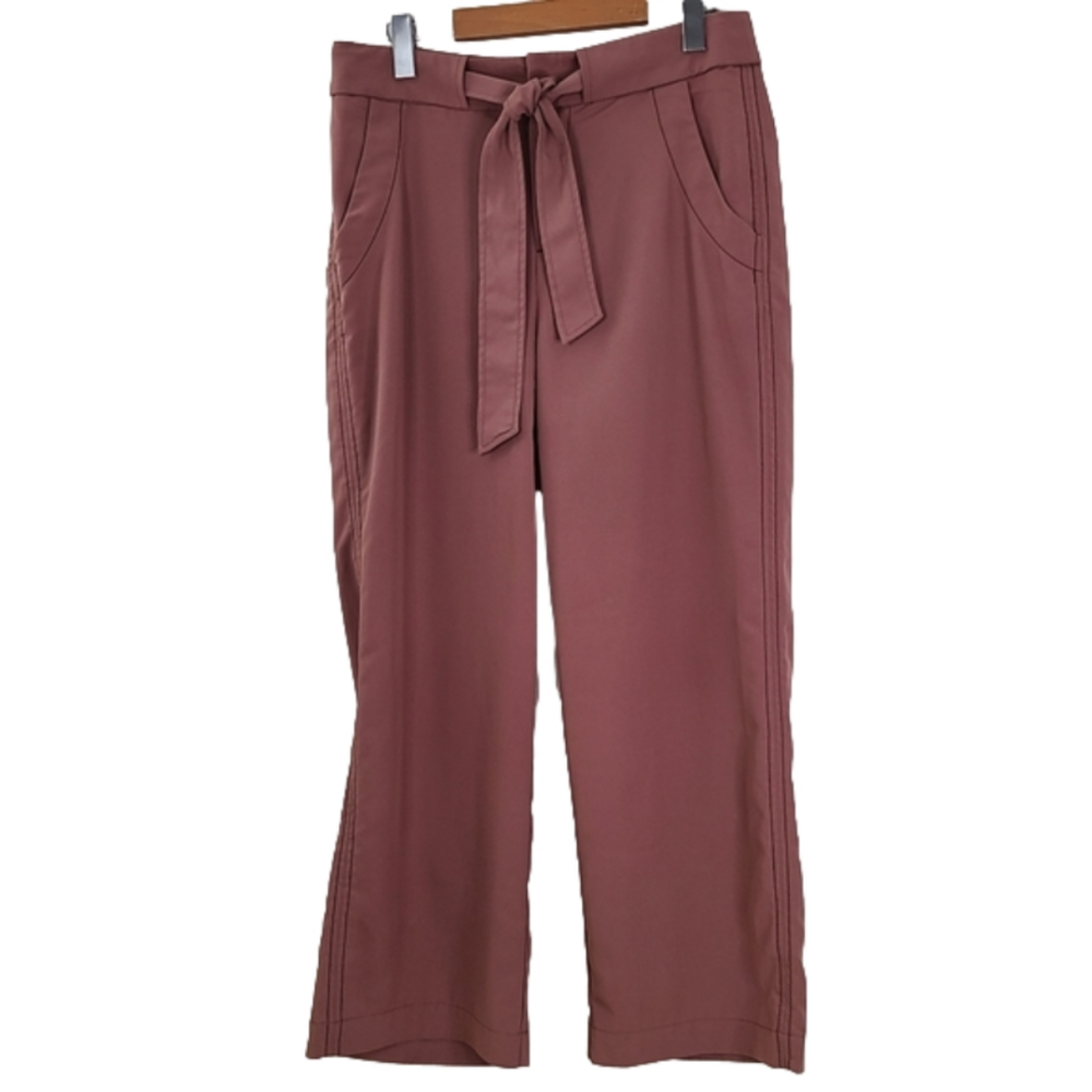 BDG Arielle Cropped Tie-Waist Wide Leg Pants Size 6 Urban Outfitters Y2K